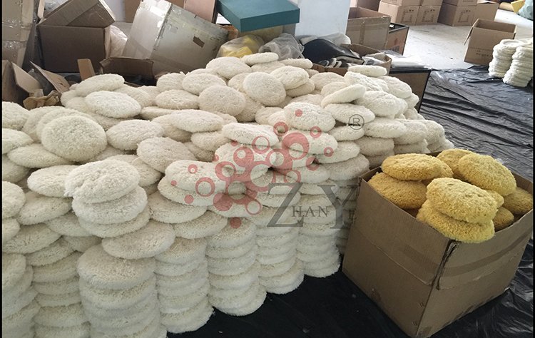 automotive wool polishing pad